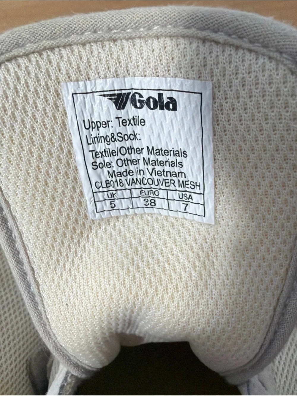 Gola Vancouver Mesh Sneakers Citron Yellow Lace Up Athletic Shoes Womens Size 7